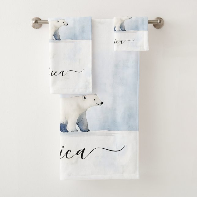 nom de script d'ours polaire mignon (En situation)