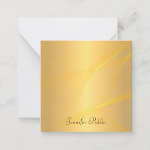 Nom de script manuscrit Gold Arrière - plan Modèle