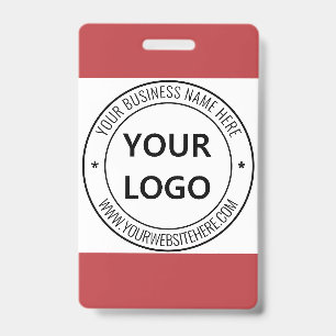 Nom de site Web de société de badge de logo d'entr