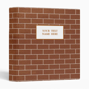 Nom de texte personnalisé Classeur de bague 3 de m