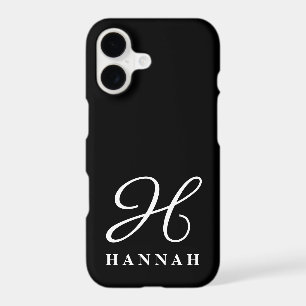 Nom de typographie de script glamour monogramme in