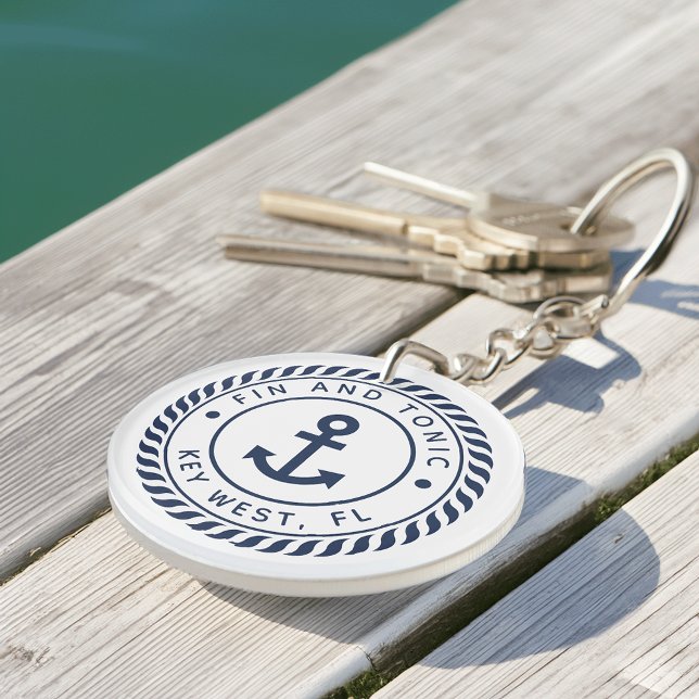 Nom du bateau de marine et d'Ancre blanche (Créateur téléchargé)