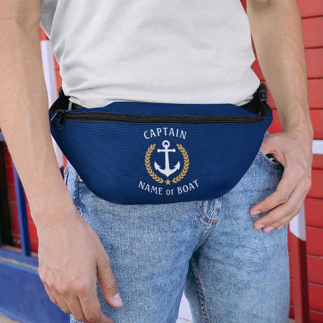 Nom du bateau du capitaine Ancre nautique Gold Lau (Créateur téléchargé)