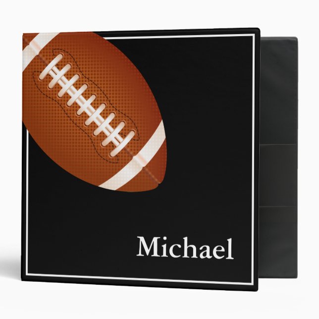 Nom du Classeur de football sur mesure (Devant/intérieur)
