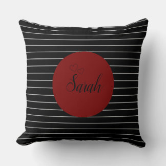 Nom du coussin d'amour personnalisé - Montrer votr