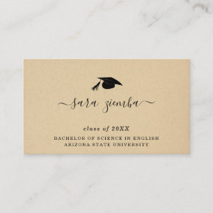 Nom du diplôme Fiche Faire-part graduée Insérer