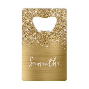 Nom du glamour doré Glittery