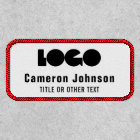 Nom du logo de l'entreprise blanche Uniforme de tr