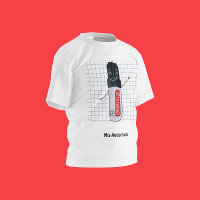 Nom du marqueur à main mignonne T-shirt