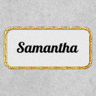 Nom du patch personnalisé Monogramme