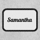 Nom du patch personnalisé Monogramme