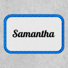 Nom du patch personnalisé Monogramme