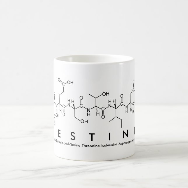 Nom du peptide Destini mug (Centre)