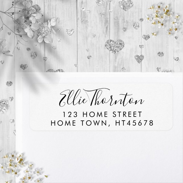 Nom du script Adresse de retour (Script Name Return Address Label)