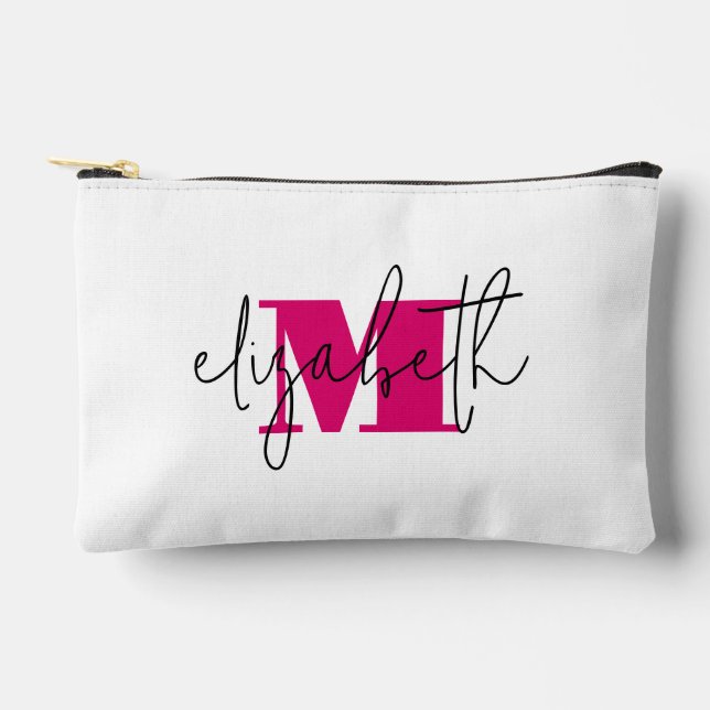 Nom du script amusant Sac de toilette cosmétique M (Recto)