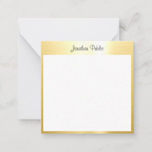 Nom du script de calligraphie Gold White Modèle