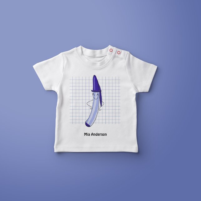 Nom du stylo à main mignonne T-shirt (Créateur téléchargé)