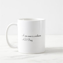 Nom du stylo Mug