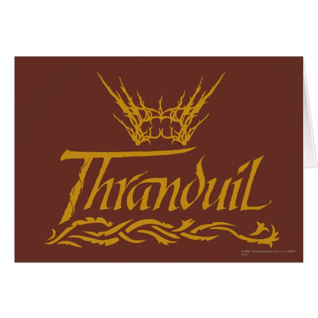 Nom du thranduil (Devant horizontal)