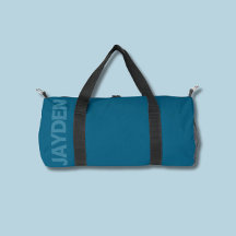 Nom en gras Gym | Monogramme Sac à double homme & 