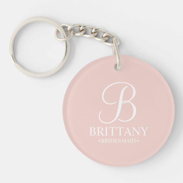 Nom et monogramme de la servante d'accueil personn (Devant)