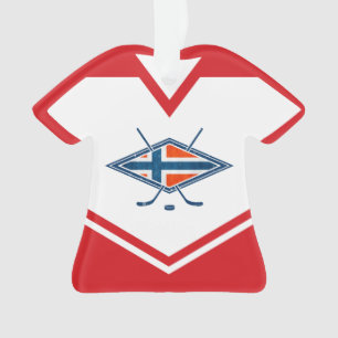 Nom et numéro Jersey Norvège Logo