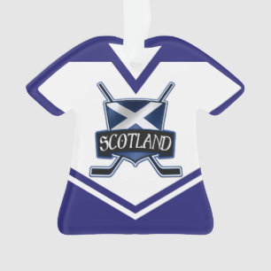 Nom et numéro Jersey Scotland Logo