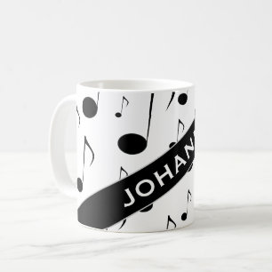 Nom fait sur commande + Tasse de motif de beaucoup