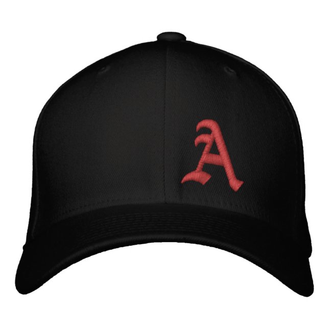 Nom initial personnalisé Casquette de baseball bro (Devant)