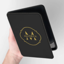 Nom Initial Personnalisé Élégant Voyage Moderne No