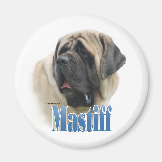 Nom Mastiff - Aimant (Devant)