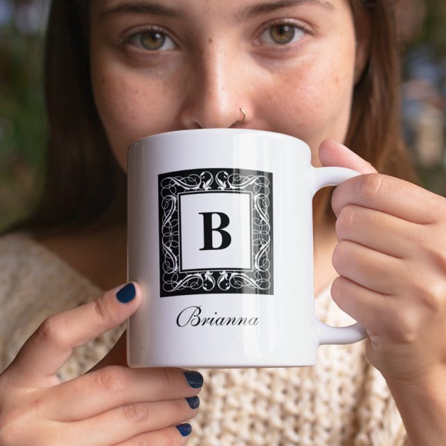 Nom Monogram Regal Style Mug (Créateur téléchargé)