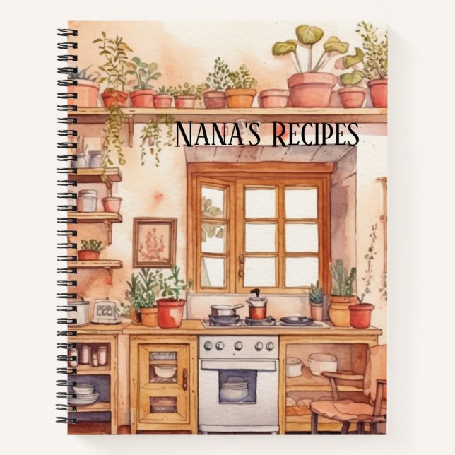 Nom Nana's Favorite Recipes Keepsaké Cook livre (Devant)