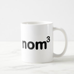 Nom nom nom coffee mug