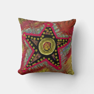 Nom occidental Coussin personnalisé initial