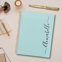 Nom personnalisé Aqua Mint Green