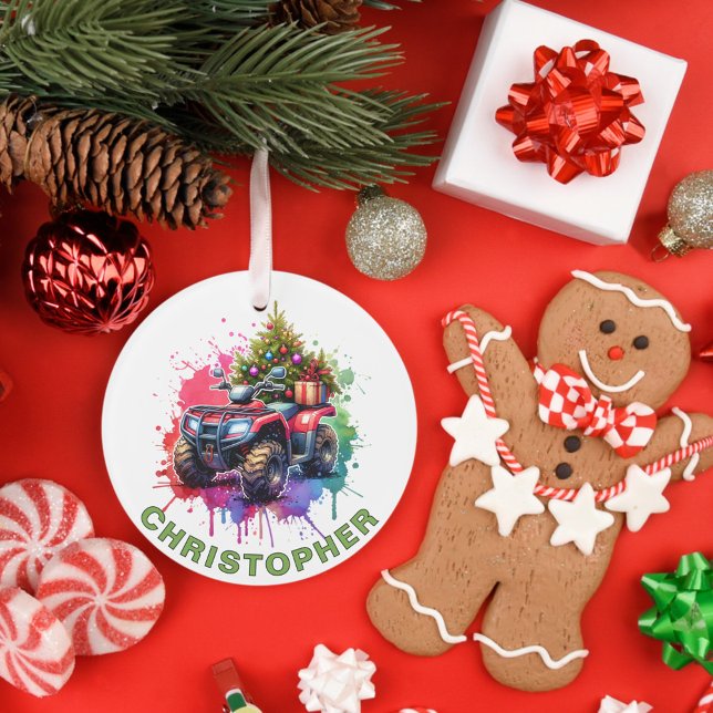 Nom personnalisé ATV de Noël (Créateur téléchargé)