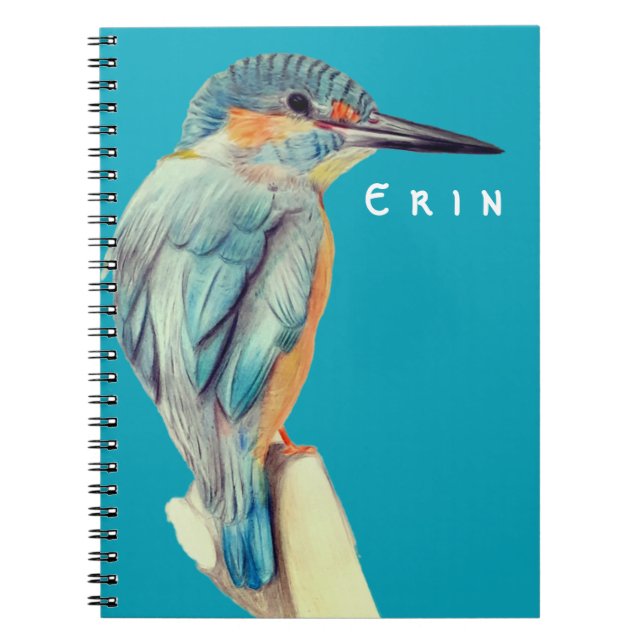 Nom personnalisé Beau Carnet d'oiseaux (Devant)