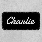 Nom personnalisé blanc noir ou toute couleur