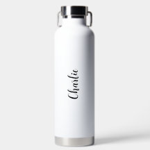 Nom personnalisé Bouteille d'eau