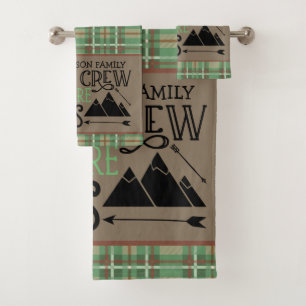 NOM personnalisé Cabine Camping Adventure