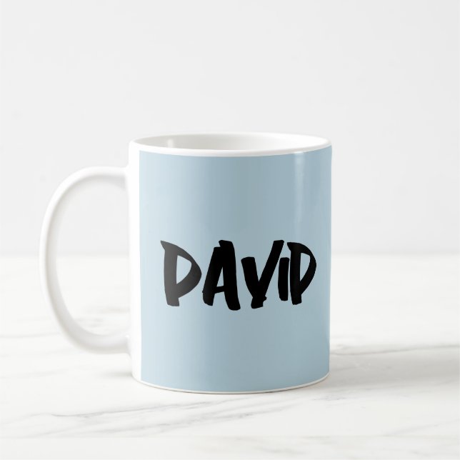 NOM PERSONNALISÉ CAFÉ MUG (Gauche)