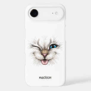 Nom personnalisé Chat Clin d'œil