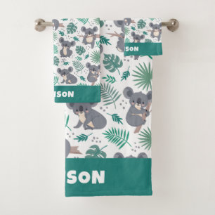 Nom personnalisé Cute Koalas Motif