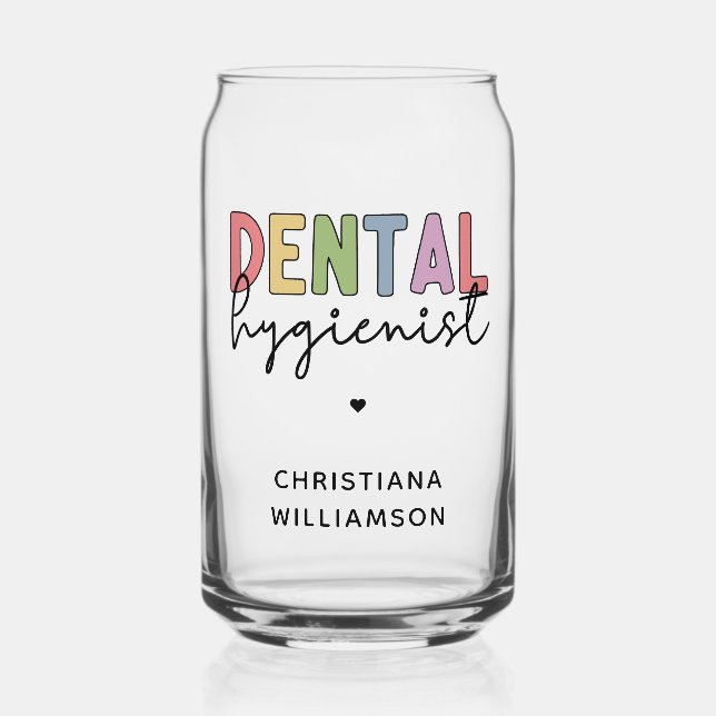 Nom personnalisé Dental Hygienist RDH Cadeaux (Recto)