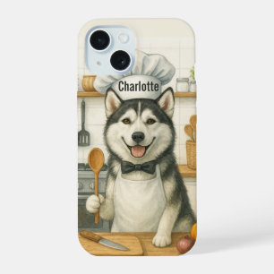 Nom personnalisé Drôle de Chef Chien Husky Sibérie