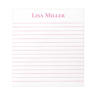 Nom personnalisé du Bloc-notes