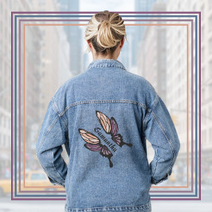 Nom personnalisé du papillon mosaïque