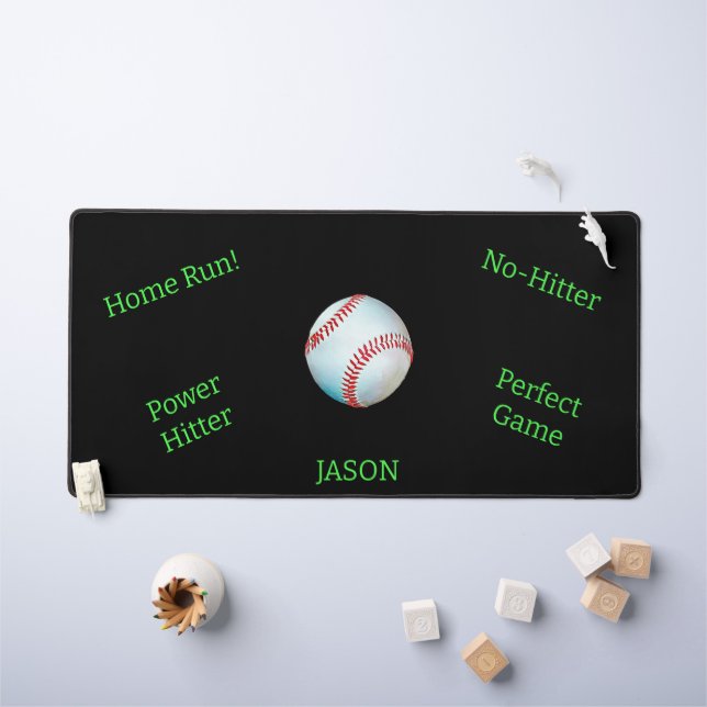 Nom personnalisé du sport de base-ball (Tableau pour enfants)