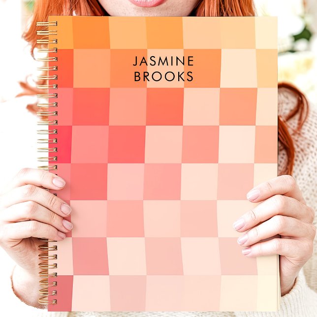 Nom personnalisé du tableau de bord rose dégradé (Créateur téléchargé)